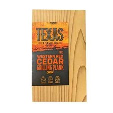 Cedar Wood Baking Plank Set - Texas Club Grill Accessories, 2pcs.