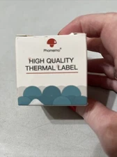 Phomemo 14”30mm/210pcs High Quality Thermal Label White Square Label