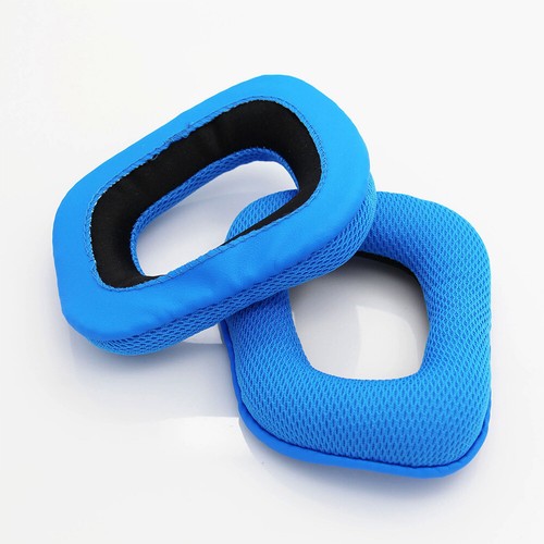 Ersatz-Ohrpolster für Logitech G930 G430 G432 G332 G35 F450 (blau) - Afbeelding 3 van 11