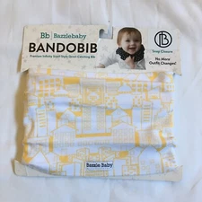 BAZZLE BABY Bandobib Ages 3M-2Y Infinity Scarf-Style Drool-Catching Single Bib
