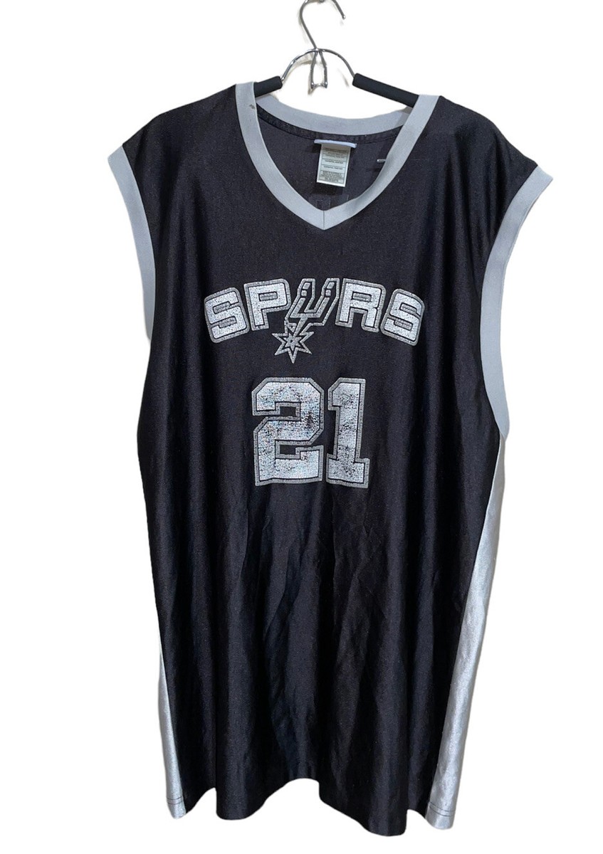Tim Duncan #21 San Antonio Spurs Jersey 2X Mens NBA | eBay