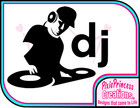 Music DJ Gig A Vinyl Sticker Wall Poster Room Sign Home Decor Laptop Car Decal