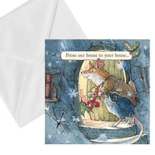 Christmas Card by Museums and Galleries Brambly Hedge Our Home to Your Home