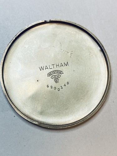 Waltham 14k Yellow Gold Colonial 21 Jewels Open Face Pocket Watch Rare .585 Fine - Picture 5 of 8