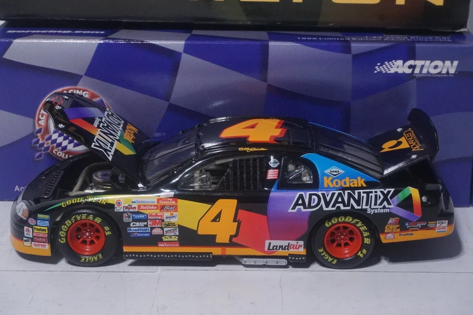 Chevrolet Monte Carlo 1/24 diecast Bobby Hamilton Kodak Advantix 1999 acción #4 Foto 2 de 4