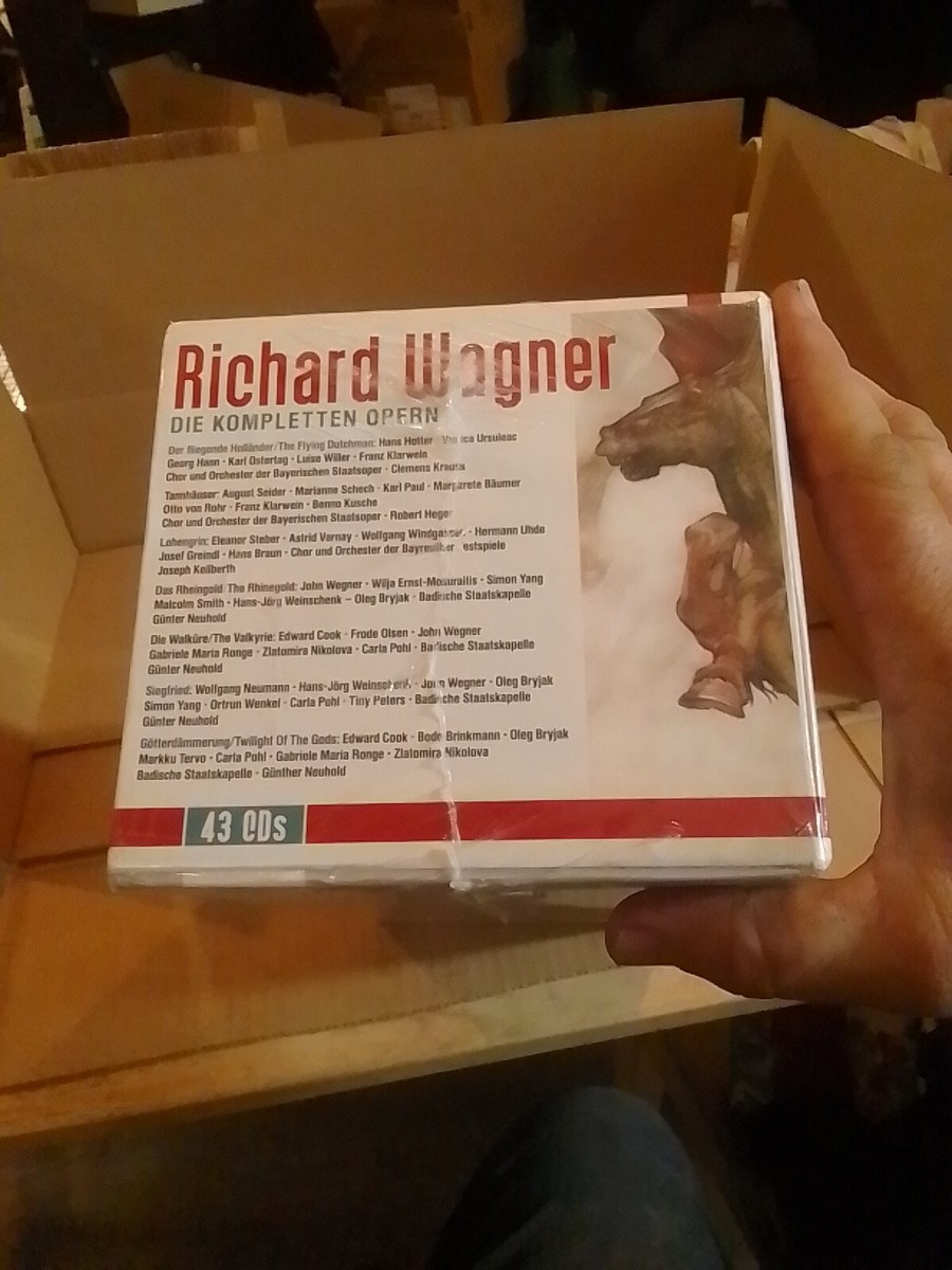 Richard Wagner The Complete Operas 43 CD Box Set | eBay