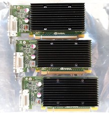 Lot of 3 NVIDIA NVS 300 512MB Profile Video Card