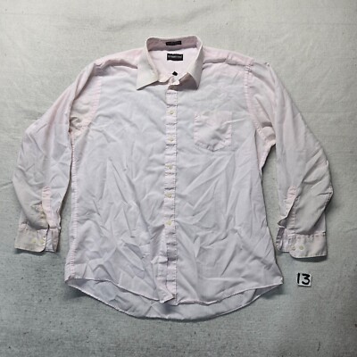 botany 500 dress shirts Botany 500 Mens Dress Shirt Long Sleeve w/ Pocket, Light Blue 15-1/5 (32/33)