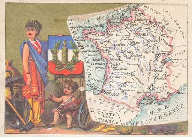 Carte Ao #AL000133 Mappa La Francia Carte Ao #AL000133 Mappa La Francia