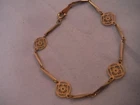 Vintage Avon Bracelet Gold Tone size 7 Costume Jewelry Heaven Box A