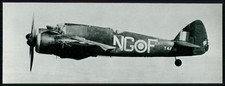 Foto 23x9cm - aus Album Klebereste R&uuml;ckseite - Flugzeug Aircraft Alliierte