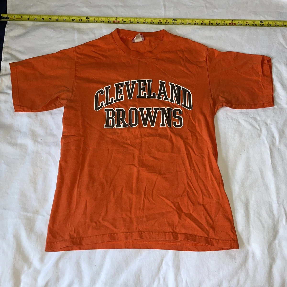 Cleveland Football Fans 'The Pound' Shirt - Unlicensed Fan T-Shirt, Chocolate, Small