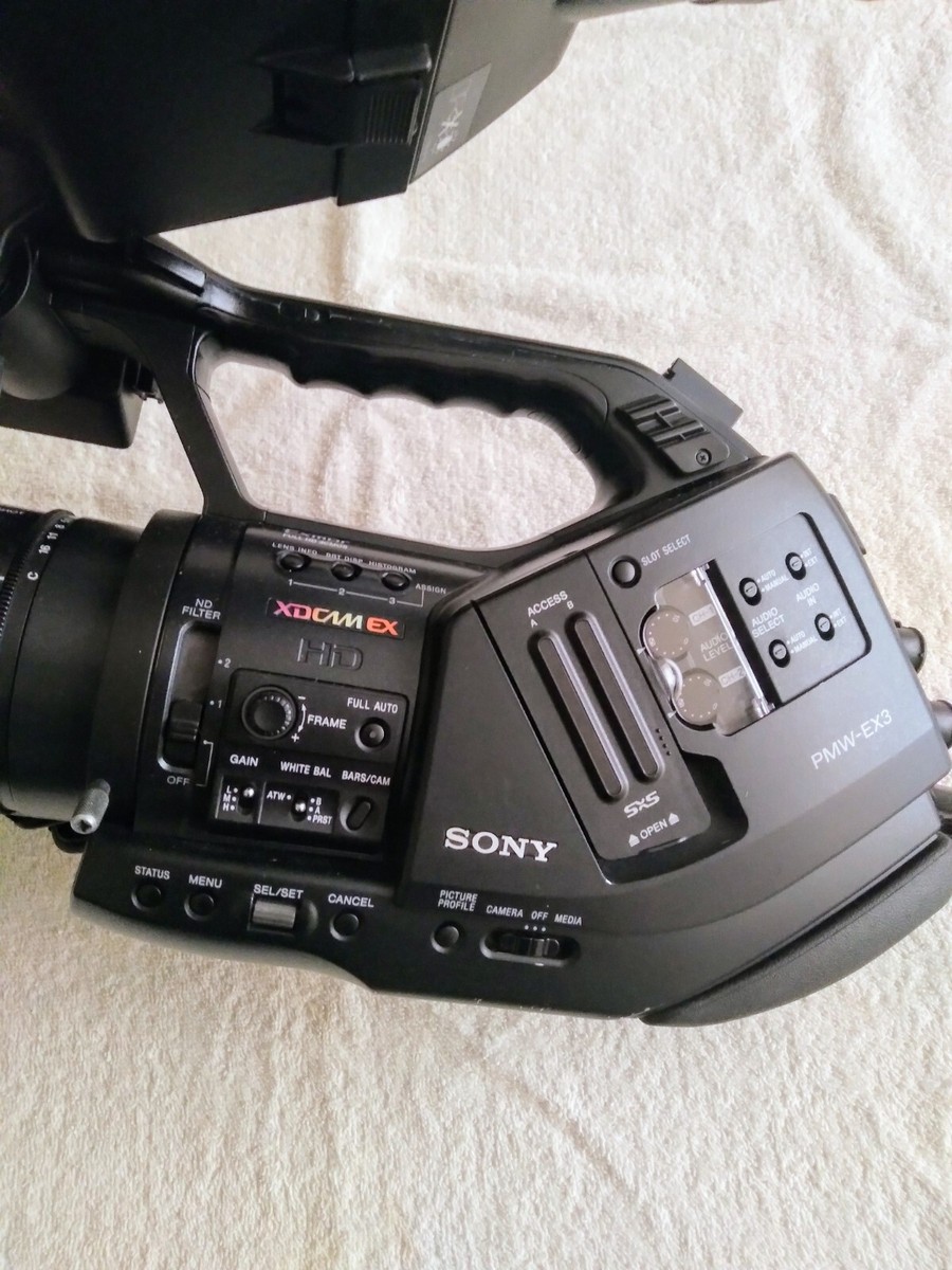 Sony PMW-EX-3 XDCAM EX Full HD Professional Broadcast
