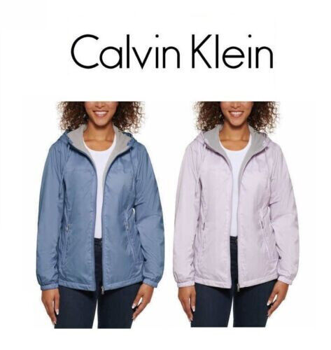 Calvin Klein Ladies' Windbreaker Fleece Lined Jacket | eBay