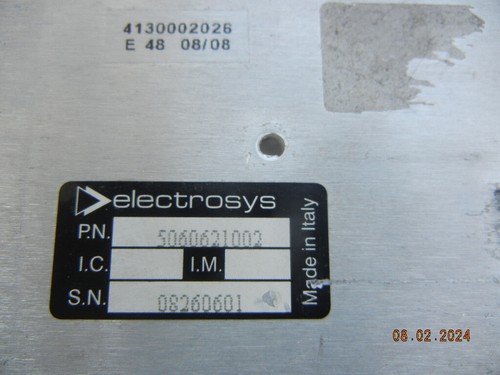 W6-210A amplifier power supply.. Electrosys italy EDN GROUP DHF167-03 - Zdjęcie 5 z 10