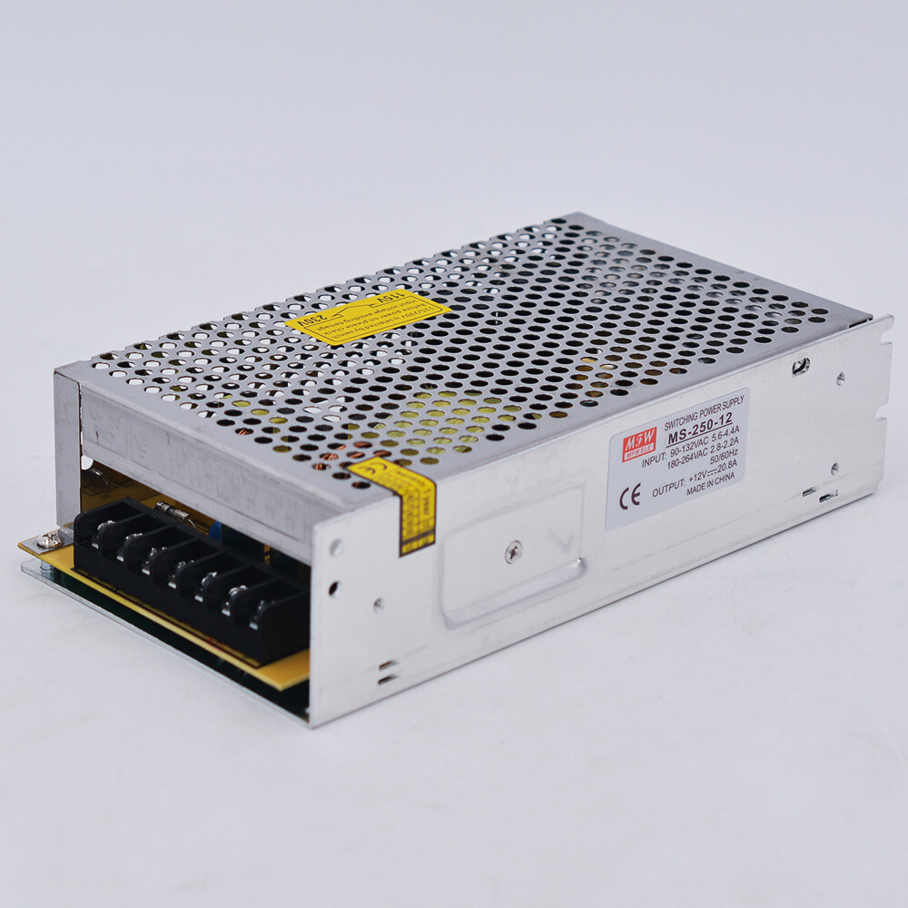Ac 110v 2v To Dc 12v 250w Switch Power Supply Driver Adapter Led Strip Light Ebay