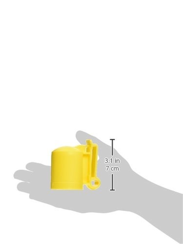 Zareba ITCPY-Z T-Post Safety Cap and Insulator, 10 per Bag Yelllow 10 Pack - Picture 4 of 4