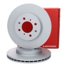 2 Jakoparts Bremsscheiben vorne für Dacia Mitsubishi Nissan Renault