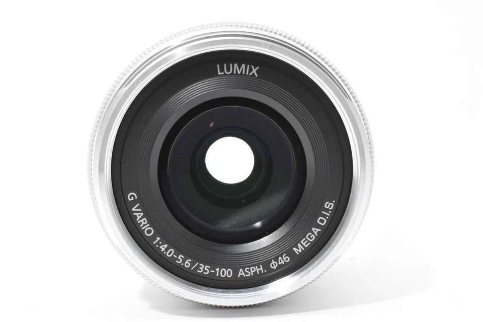 Panasonic Lumix G VARIO 35-100mm f/4.0-5.6 silver From Japan [Near Mint]2657176A - image 3 of 4