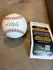 mark buehrle #56 signed baseball Auto ROMLB  White Sox JSA COA White Sox