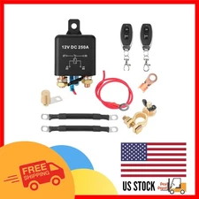 250A Battery Disconnect Switch - Remote Control for Ultimate Convenience