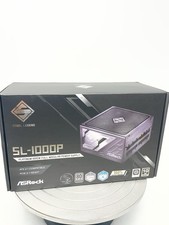 ASRock Steel Legend SL-1000P 1000W ATX Power Supply, 80 Plus Platinum, ATX3.1