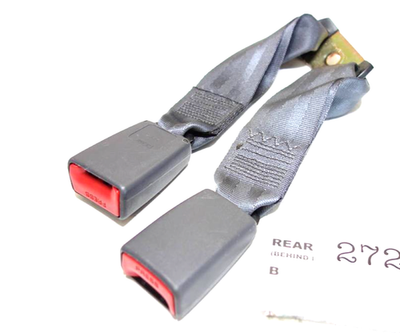 1997-2001 TOYOTA CAMRY REAR BUCKLE SEAT BELT gery OEM b21 | eBay