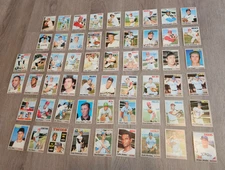 1970 Topps baseball cards - LOT of 56