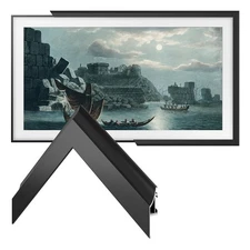 Deco TV Frames 65" Anodized Black Alloy Frame for Samsung Frame TV 2021-2025