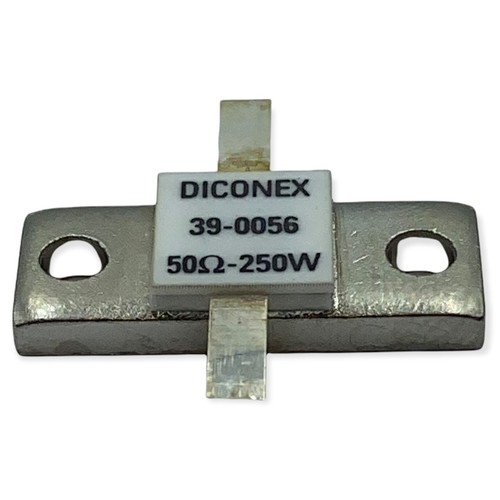 Resistencia híbrida de tiras de carga ficticia BeO 250W 50Ohm DC-1000MHZ 39-0056 DICONEX - Imagen 3 de 5