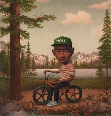 Tyler, the Creator Wolf double LP vinyl Europe Odd Future 2014 original pink