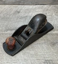 Vintage Unknown Maker Woodworking Plane #10 (7 1/4" Long / 1 - 3/4" Cut Width)