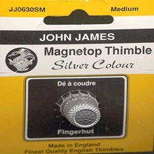 Magnatop Thimble Medium Silver JJ0630SM John James#10