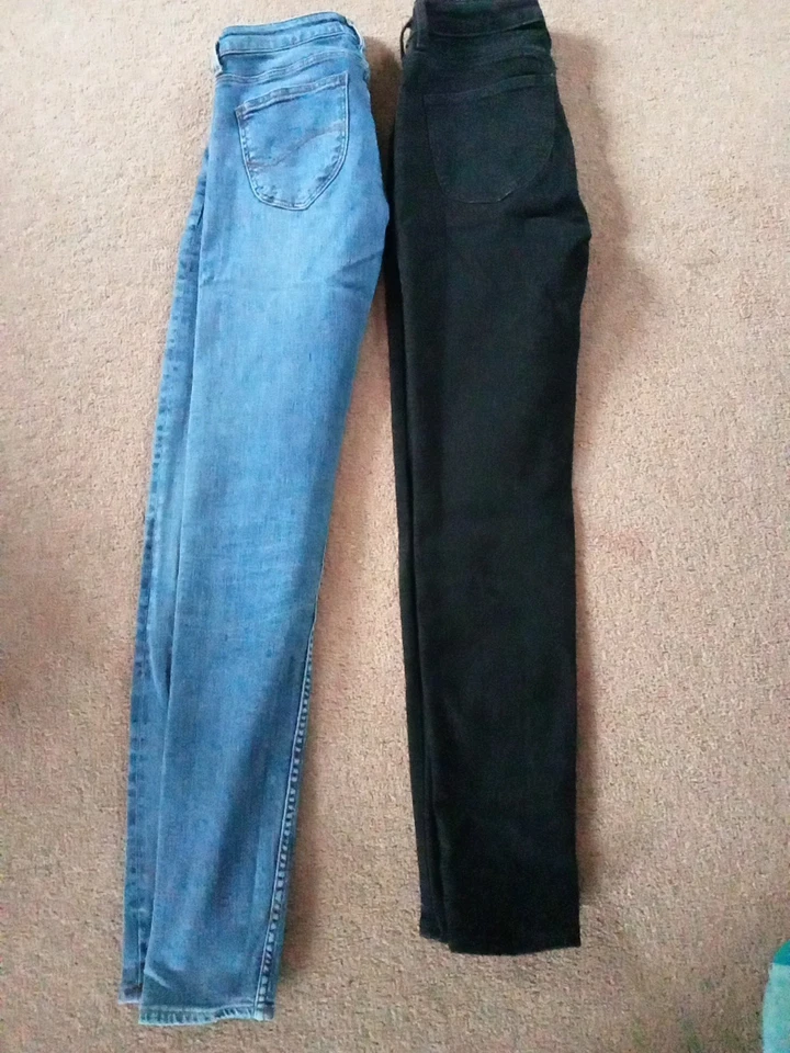 Lee Scarlett Womens Jeans X2 Waist 28 Size 10. See Description And Photos - Image 4 of 4