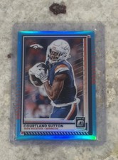 2025 Panini Donruss Optic - Courtland Sutton #200 Aqua Prizm /349