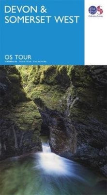Devon  West Somerset Map  Trip Planning  Ordnance Survey  OS Tour Map  Devon Att