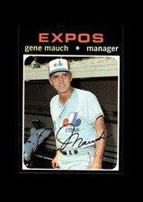 1971 Topps Set-Break # 59 Gene Mauch NM-MT OR BETTER *GMCARDS*