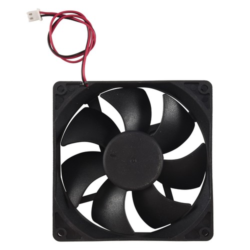 Schwarz Kunststoff-Platz 9025 90 x 90 x 25 mm DC 12V 0,25A Kuehler Luefter E9T5