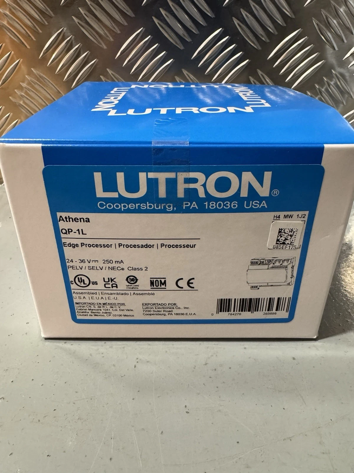 Lutron Athena QP-1L Edge Processor Control Panel 24-36V Brand New Sealed 2