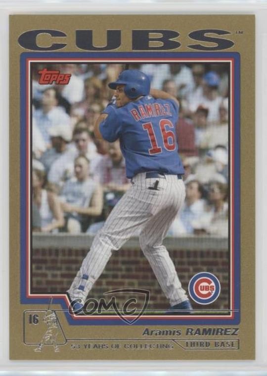 2004 Topps Gold 1349/2004 Aramis Ramirez #565 0ly5