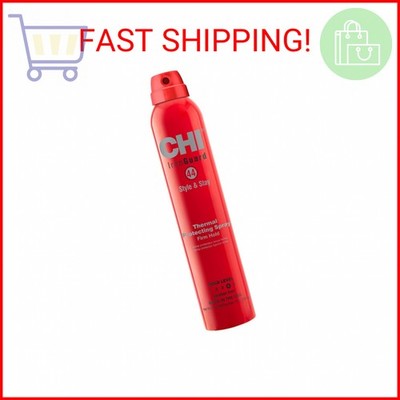 CHI 44 Iron Guard Style & Stay Firm Hold Protecting Spray, Heat Protectant & Hai