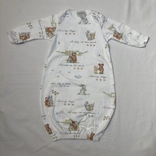 Carter  s VTG 90s Newborn Sleep Sack Gown Gender Neutral 100 Cotton