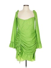 PrettyLittleThing Women Green Cocktail Dress 12