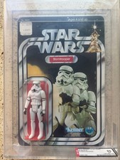 Vintage Star Wars 1978 Stormtrooper 20 Back-A AFA 80 NM Unpunched