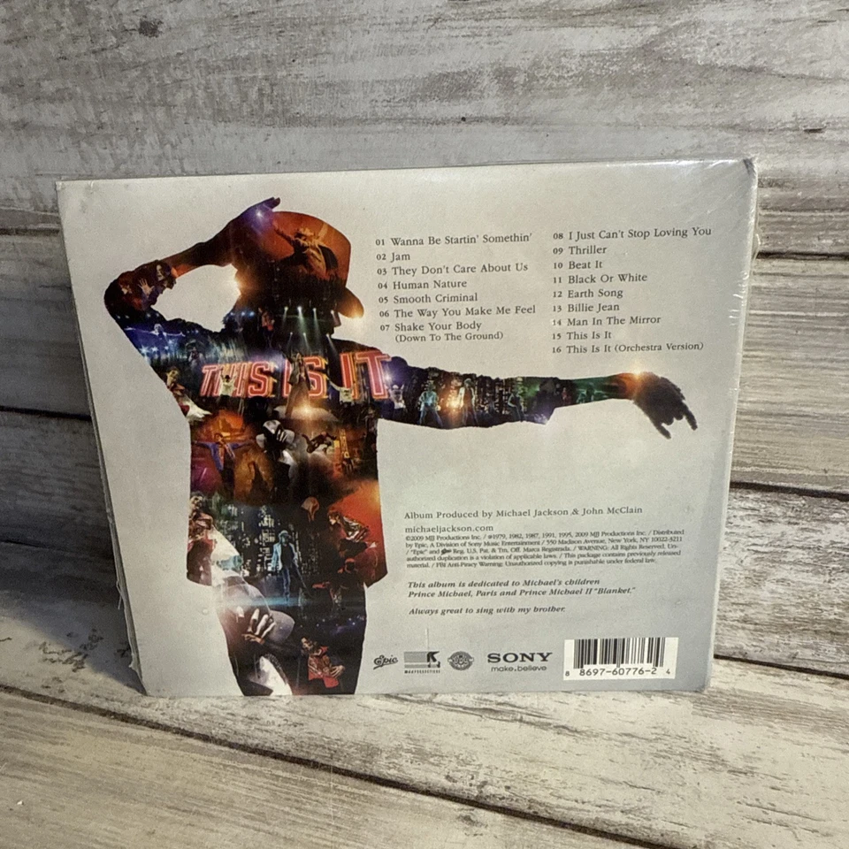 New! Michael Jackson's This Is It CD The Music That Inspired The Movie Digipak - Image 3 of 4