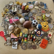 Vintage Keychain Lot Keychains People Places ...