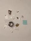 Mixed vintage costume jewelry lot earrings necklace bracelet watch ring brooch
