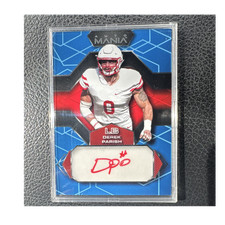 Wild Card 2022 Auto Mania Hex Derek Parish Autograph Football #AM-H7