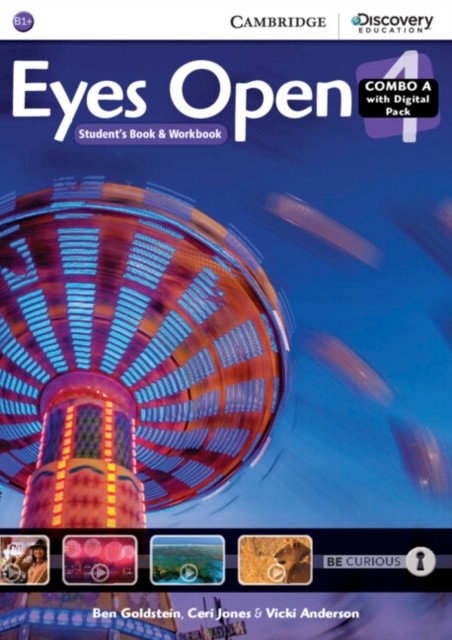 Eyes Open Level 4 Combo A with Online Workbook and by Ben Goldstein PAPERBACK
