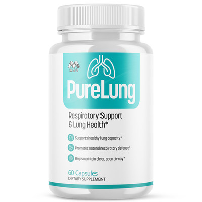 (1 Pack) PureLung Advanced Lung Support Supplement Pure Lung 60 Capsules